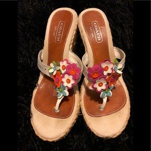 Women’s Coach Espadrille Wedge Sandals